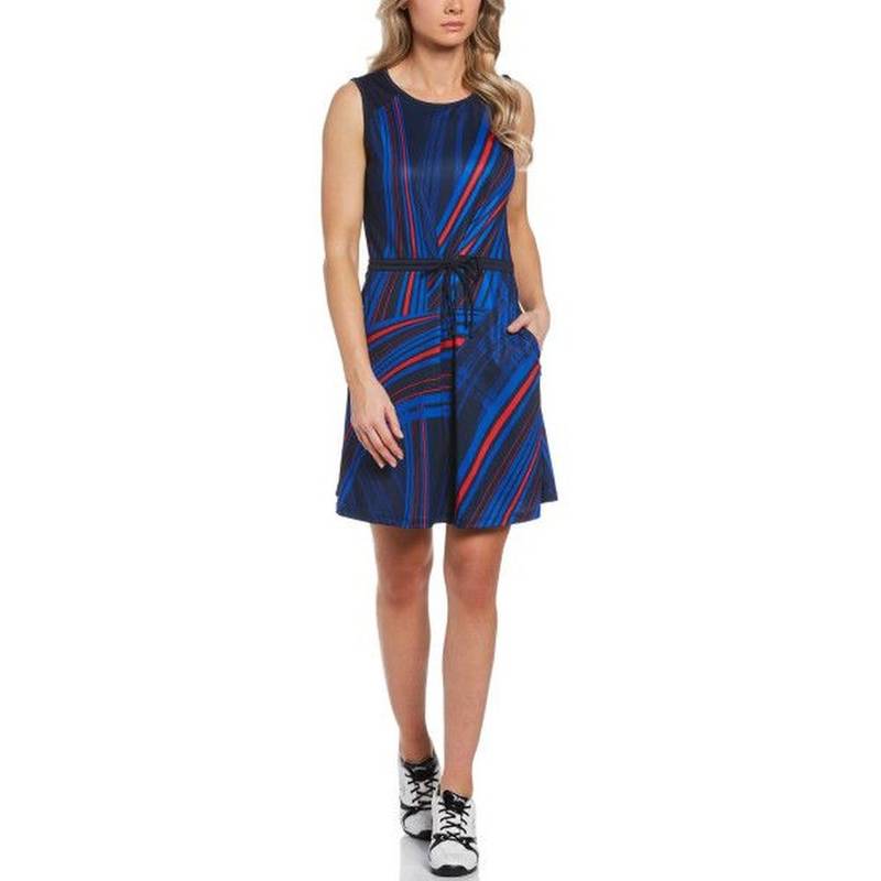 Obrázok ku produktu Ladies Dress Callaway Golf Ski Line Print darkblue stripe