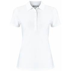 Obrázok ku produktu Juniorská polokošeľa Callaway Golf Girls Micro Hex Solid biela