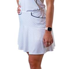 Obrázok ku produktu Dámska sukňa Ralph Lauren RLX JACQUARD POLKA DOT biela