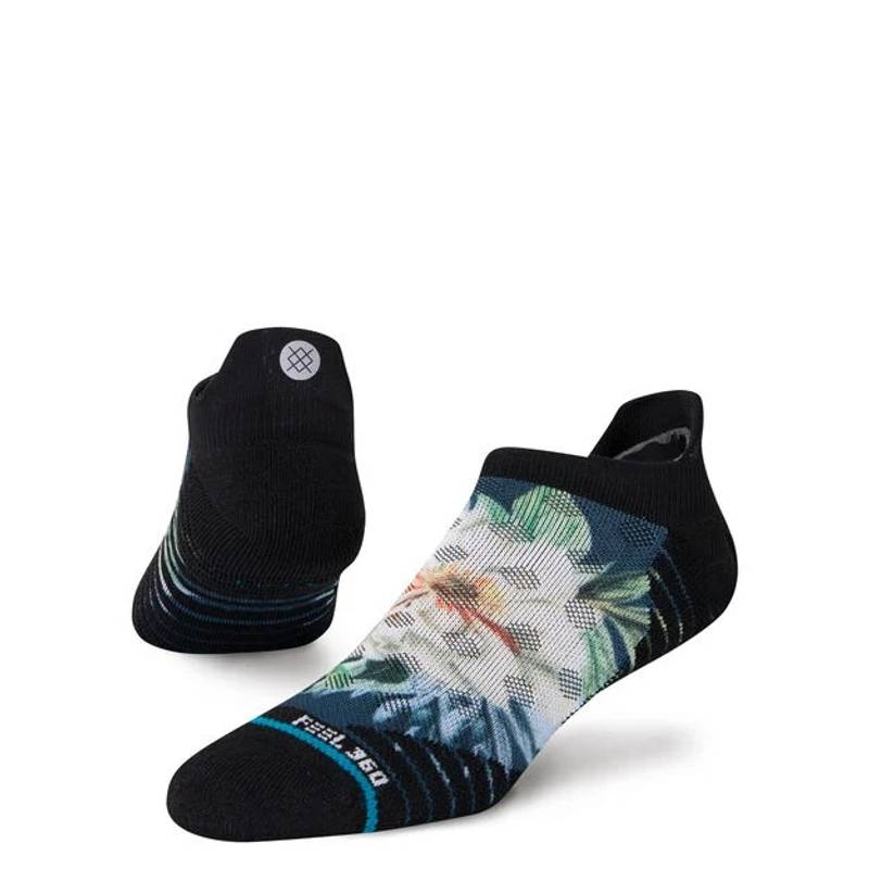 Obrázok ku produktu Unisex kotníkové ponožky STANCE VIGOR černé s květy