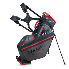 Obrázok ku produktu Golfový Bag BigMax Dri Lite Hybrid 9 charcoal black red