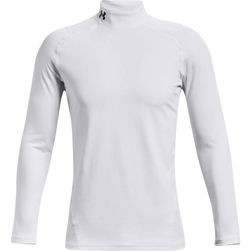 Obrázok ku produktu Pánske tričko Under Armour golf Cold Gear Fitted Mock biele