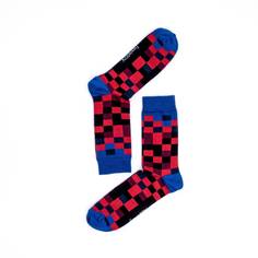 Obrázok ku produktu Unisex ponožky FunnySOX Pixelky modročervené