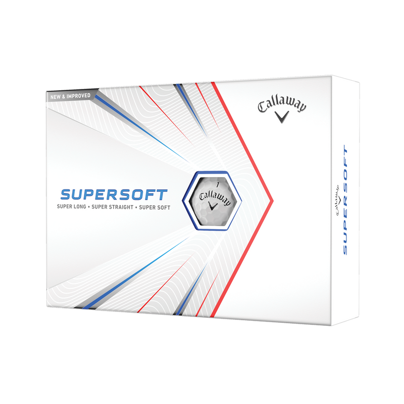 Obrázok ku produktu Golfové loptičky Callaway SuperSoft 21, 3-balenie, biele