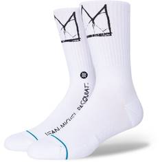 Obrázok ku produktu Unisex vysoké ponožky STANCE - edícia  JEAN-MICHEL-BASQUIAT - Signature biele