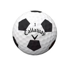 Obrázok ku produktu Golfové loptičky Callaway Chrome Soft Truvis, Futbalová vizualizácia čierna, 3-balenie