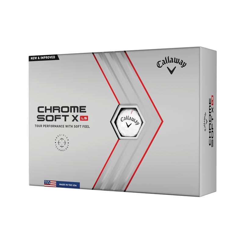 Obrázok ku produktu Golf balls Callaway CHROME SOFT X LS 22 3-pack
