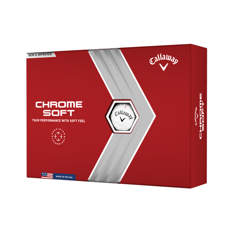 Obrázok ku produktu Golf balls Callaway CHROME SOFT 22, white, 3-pack