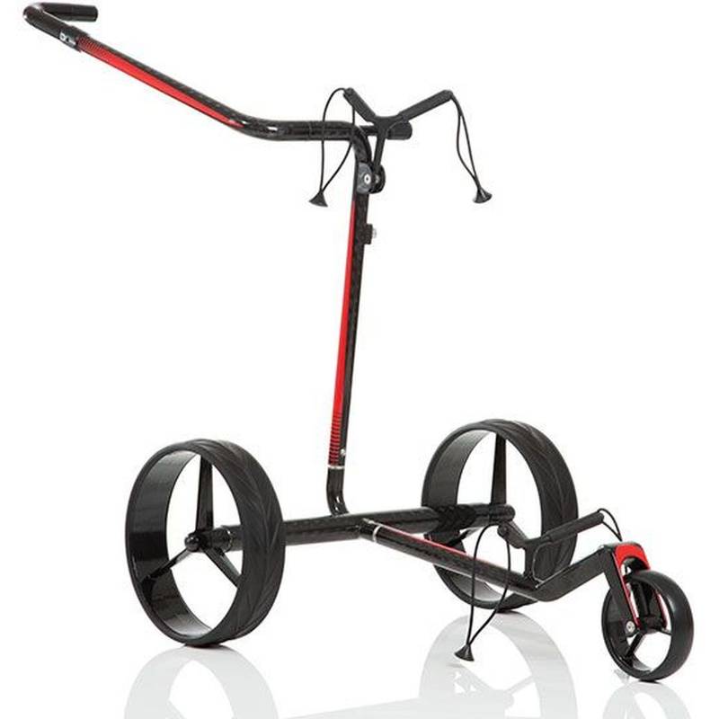 Obrázok ku produktu Elektrický golfový vozík  JuCad Carbon Travel 2.0 Black Red