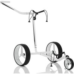 Obrázok ku produktu Manuálny golfový vozík  JuCad Carbon black-white