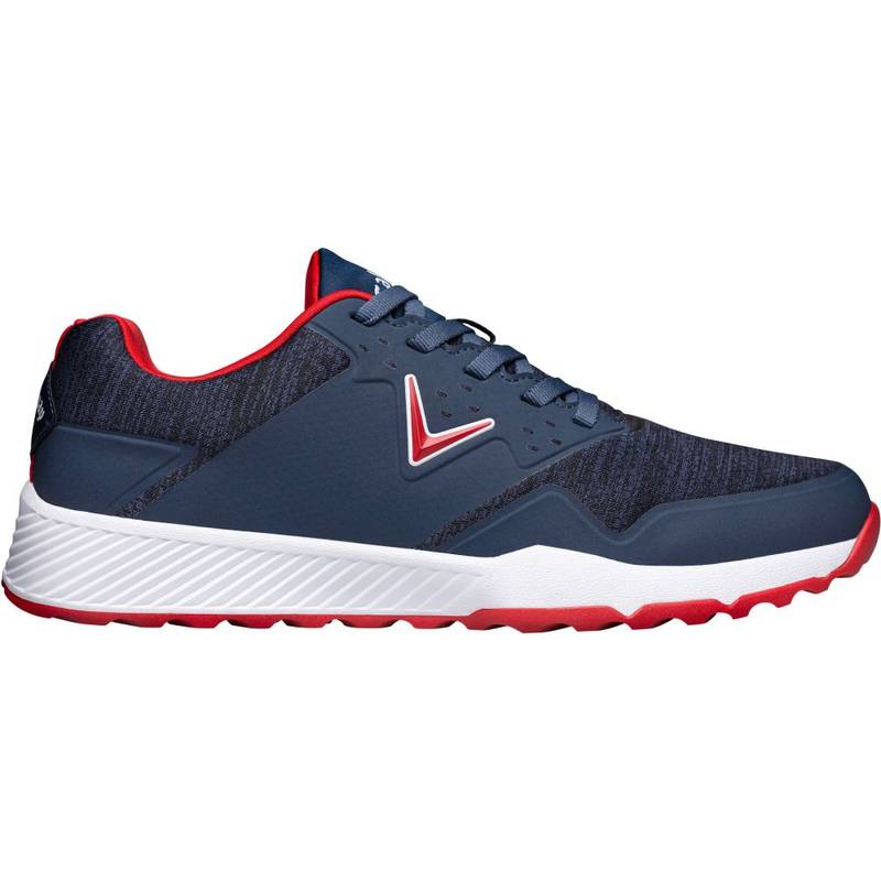 Obrázok ku produktu Pánske golfové topánky Callaway Golf CHEV ACE AERO modré/červené doplnky