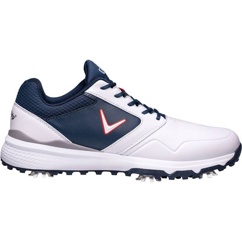 Obrázok ku produktu Mens golf shoes Callaway Golf CHEV LS white/navy/red