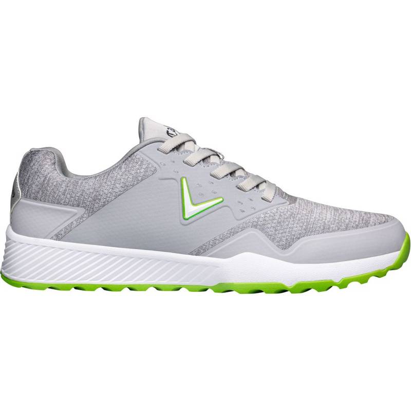 Obrázok ku produktu Pánske golfové topánky Callaway Golf CHEV ACE AERO šedé/zelené doplnky