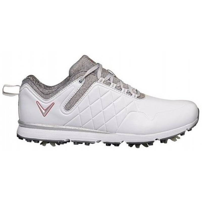 Obrázok ku produktu Dámske golfové topánky Callaway Golf LADY MULLIGAN bielo-šedé
