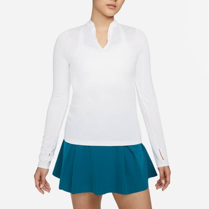 Obrázok ku produktu Dámské tričko Nike Golf DF ADV ACE Long Sleeve  bílé
