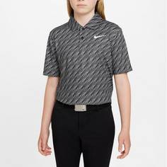 Obrázok ku produktu Juniorská polokošeľa Nike Golf DF VICTORY Sort Sleeve SP PRINT biela