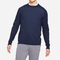 Obrázok ku produktu Pánsky sveter Nike Golf Tiger Woods Sweater KNIT CREW tmavomodrý