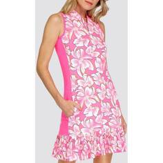 Obrázok ku produktu Dámske šaty TAIL GOLF NABILA ružové/potlač kvetov