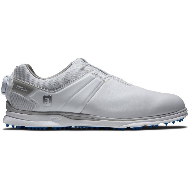 Obrázok ku produktu Mens golf shoes Footjoy PRO SL BOA white-grey, wide cut
