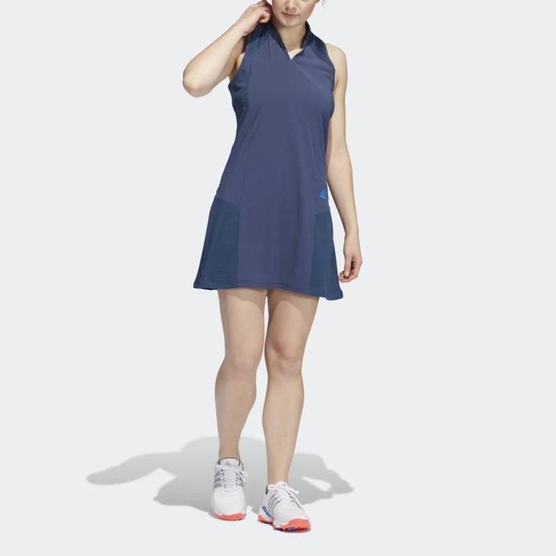 Obrázok ku produktu Dámske šaty adidas golf HEAT.RDY tmavomodré