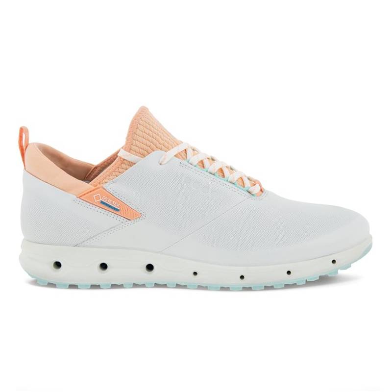 Obrázok ku produktu Ladies golf shoes Ecco GOLF Cool Pro white/peach