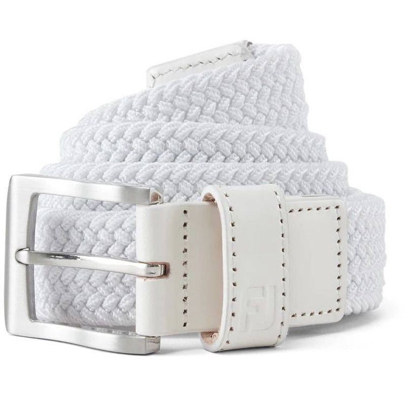 Obrázok ku produktu Men's belt Footjoy STRIPED BRAIDED golf white
