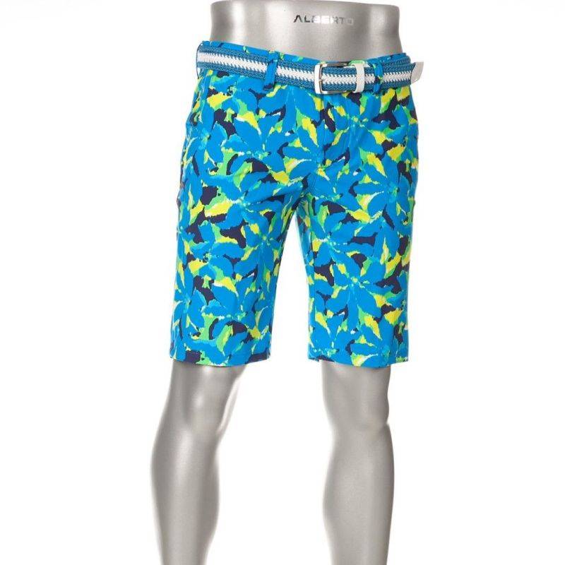 Obrázok ku produktu Men's Shorts Alberto EARNIE Jersey Summer Print fantasy blue
