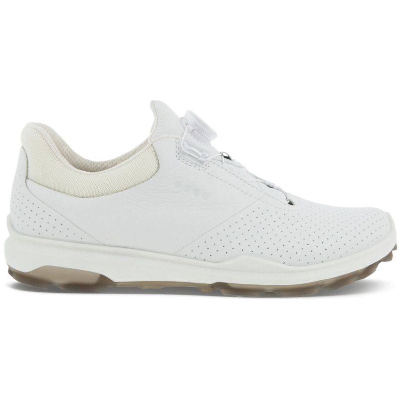 Obrázok ku produktu Pánske golfové topánky Ecco BIOM HYBRID 3  GORE-TEX  Boa biele