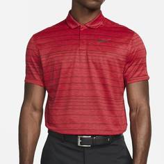 Obrázok ku produktu Pánska polokošeľa Nike Golf TW DFADV STRIPE červená