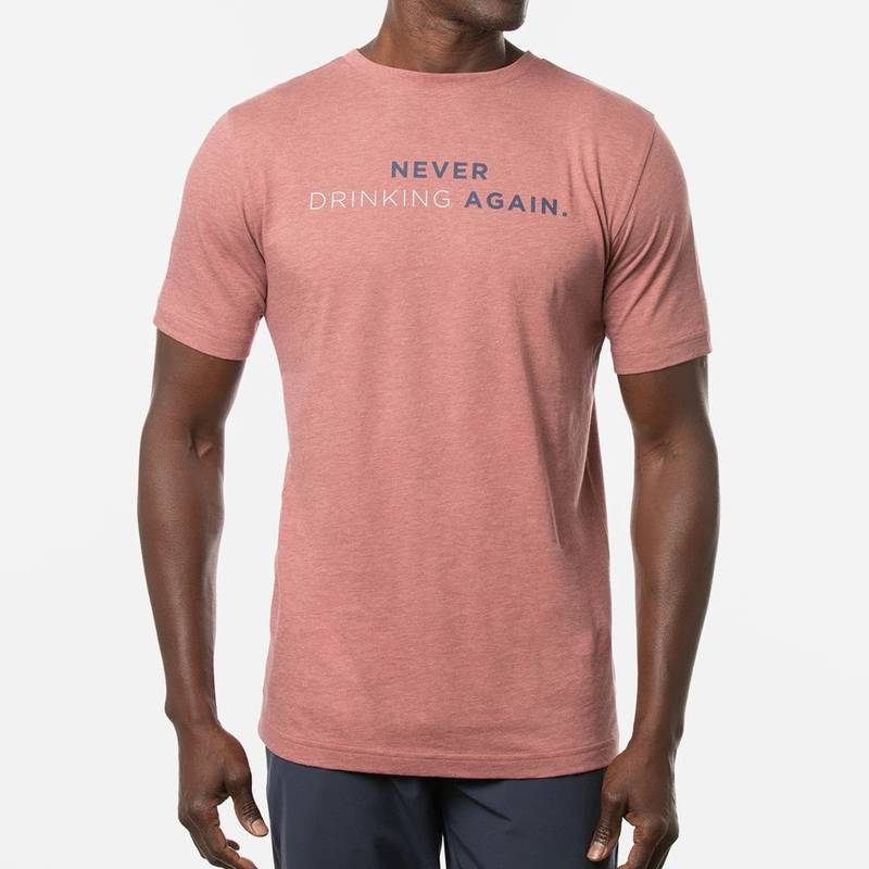 Obrázok ku produktu Pánske golfové tričko TravisMathew FINEST BOTTLE ružové