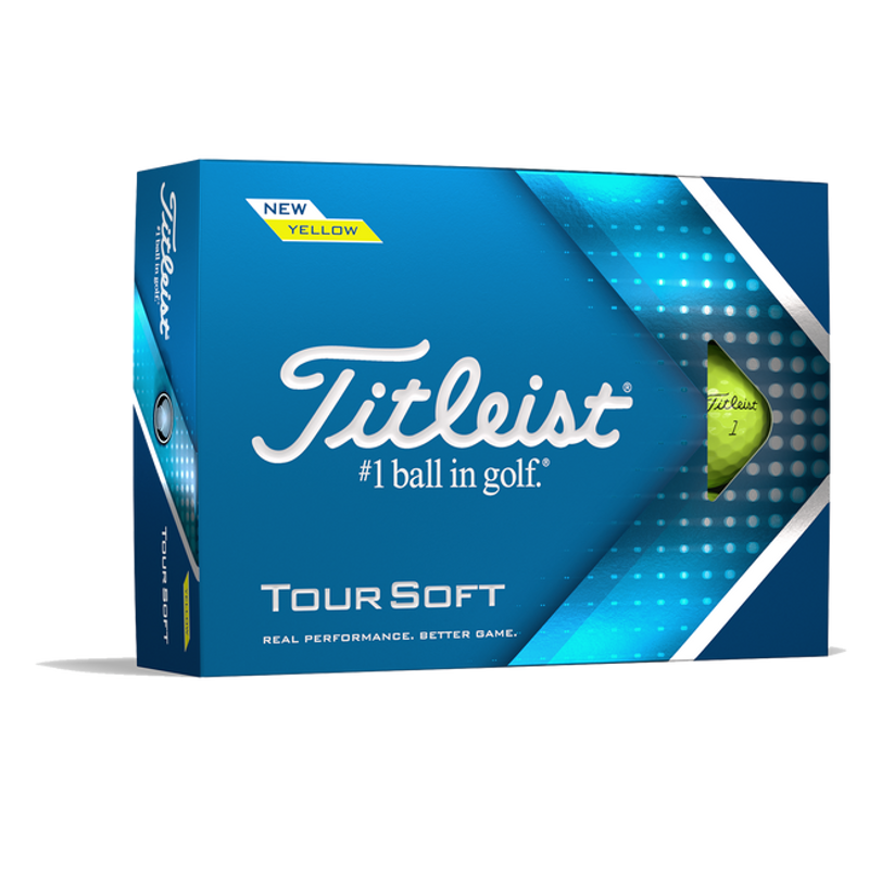 Obrázok ku produktu Golf balls Titleist Tour Soft 22, 3-pack yellow