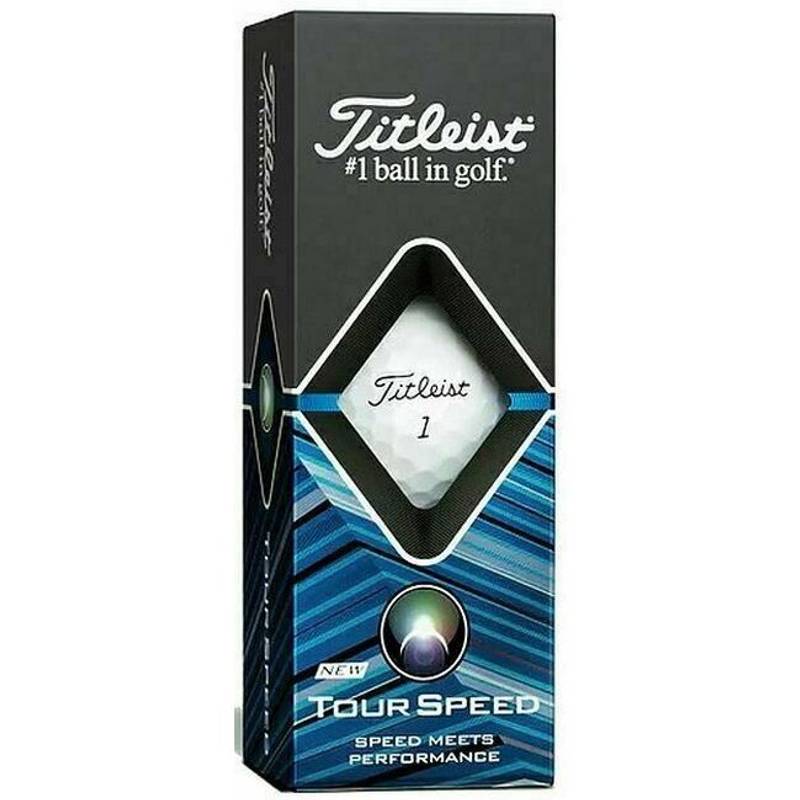Obrázok ku produktu Golf balls Titleist Tour Speed 3pack 22 white