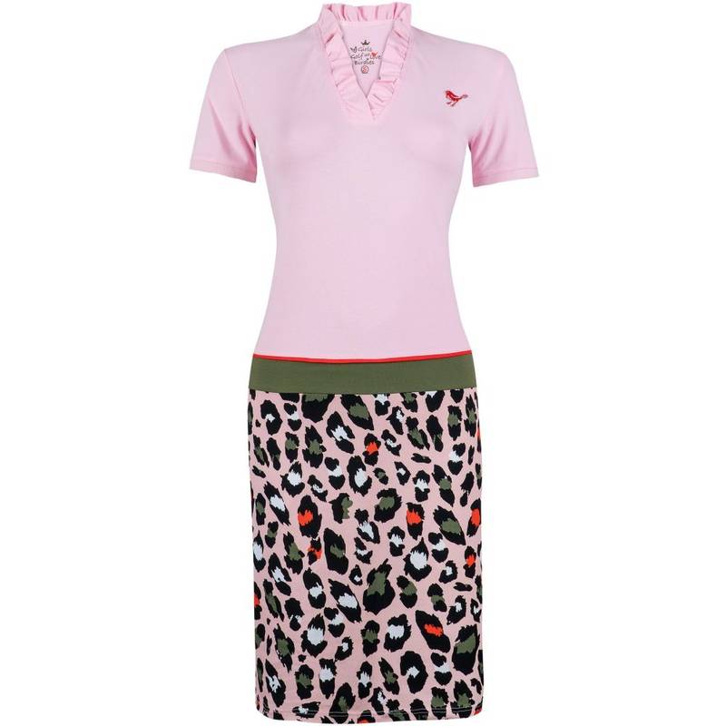 Obrázok ku produktu Dámske šaty Girls Golf CAMOLIKE ružové