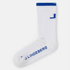 Obrázok ku produktu Dámske ponožky J.Lindeberg Ronja biele s farebným logom