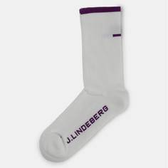 Obrázok ku produktu Dámske ponožky J.Lindeberg Ronja biele s farebným logom