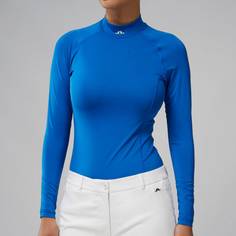 Obrázok ku produktu Dámske tričko J.Lindeberg Asa Soft Compression Golf Top modré