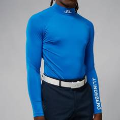 Obrázok ku produktu Pánske tričko J.Lindeberg Aello Soft Compression modré