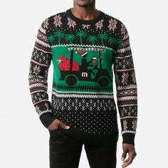 Obrázok ku produktu Pánsky vianočný sveter TravisMathew SEASONS GREETINGS čierny