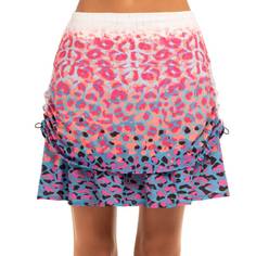 Obrázok ku produktu Dámska sukňa Lucky In Love Leopard Ruche Skort-Short rôznofarebná