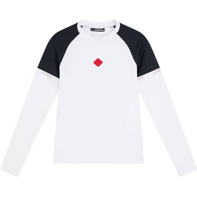 Obrázok ku produktu Dámske tričko J.Lindeberg Sianna Golf Long Sleeve Top biele