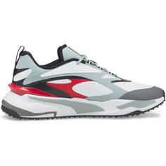 Obrázok ku produktu Dámske golfové topánky Puma Golf bielo-šedo-červené