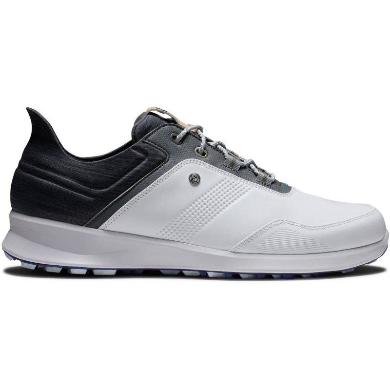 Obrázok ku produktu Mens golf shoes Footjoy Stratos Wht/Chcl/Bluj wide cut