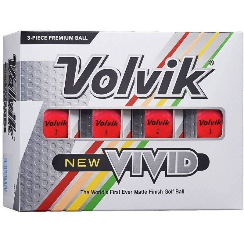 Obrázok ku produktu Golf balls Volvik Vivid 22 pink 3-pack