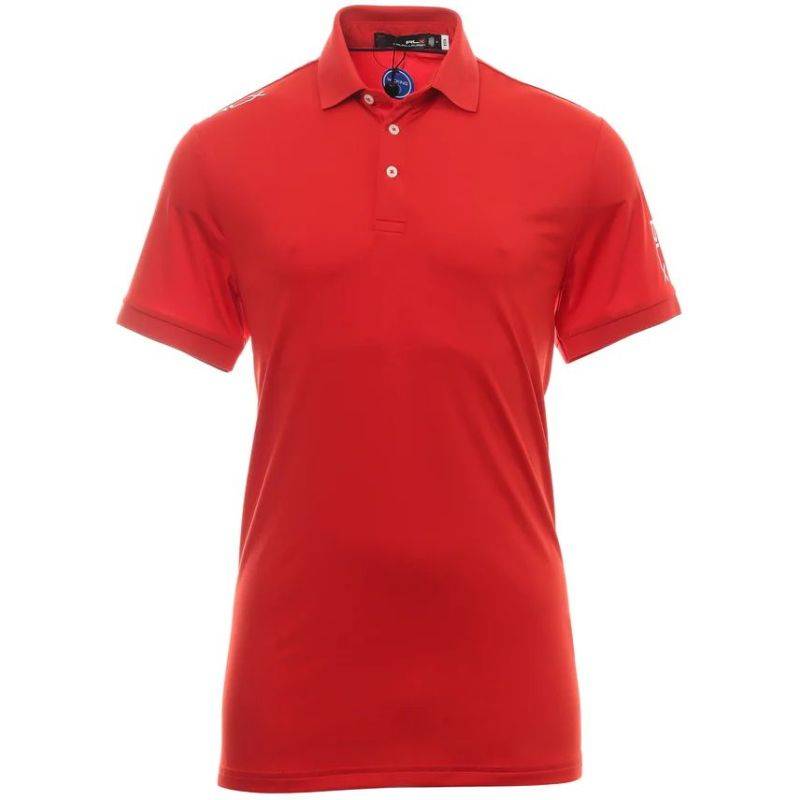 Obrázok ku produktu Men's polo shirt RLX GOLF Lightweight Airflow SS KC PF red