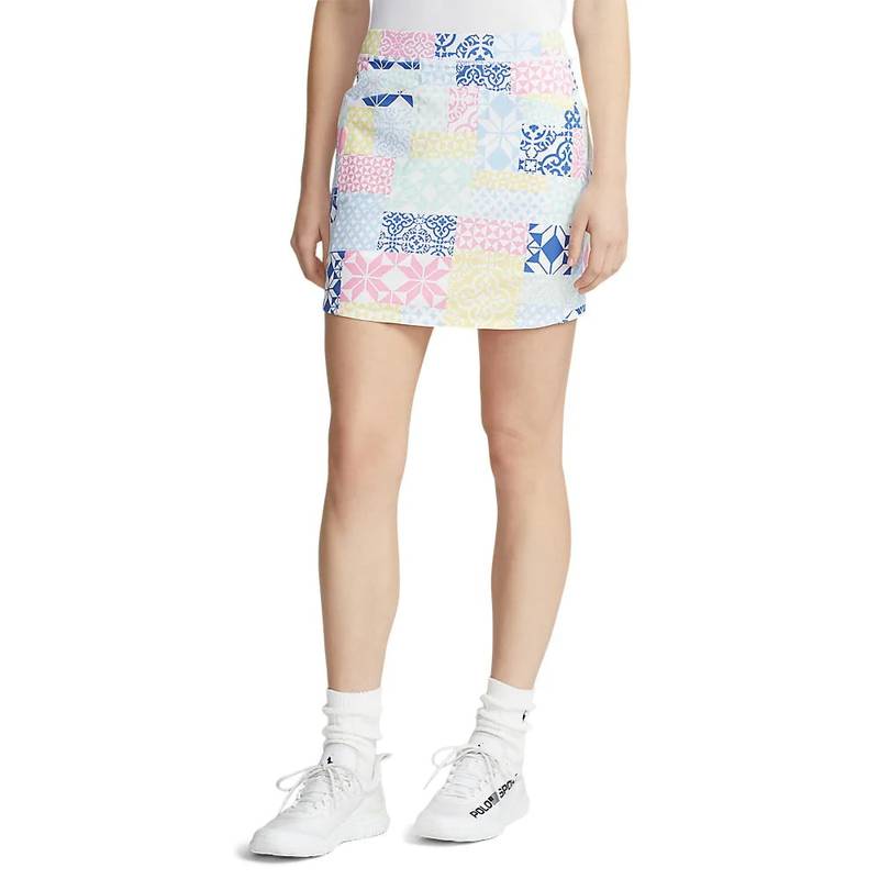 Obrázok ku produktu Women's skirt RLX GOLF AIM pink-yellow-blue/patchwork