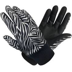 Obrázok ku produktu Dámske zimné rukavice na golf Surprize Polar Stretch Winter čierne/zebra