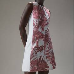 Obrázok ku produktu Dámske šaty J.Lindeberg Jasmin Print Golf ružové potlač Hibiscus