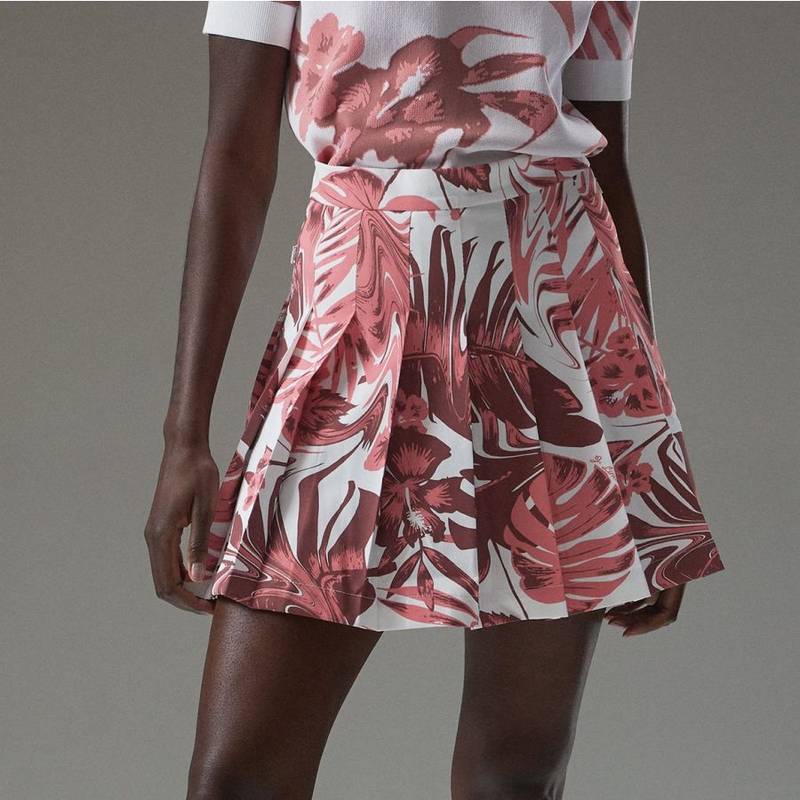 Obrázok ku produktu Dámska sukňa J.Lindeberg Adina Print Golf Skirt Hibiscus Pink