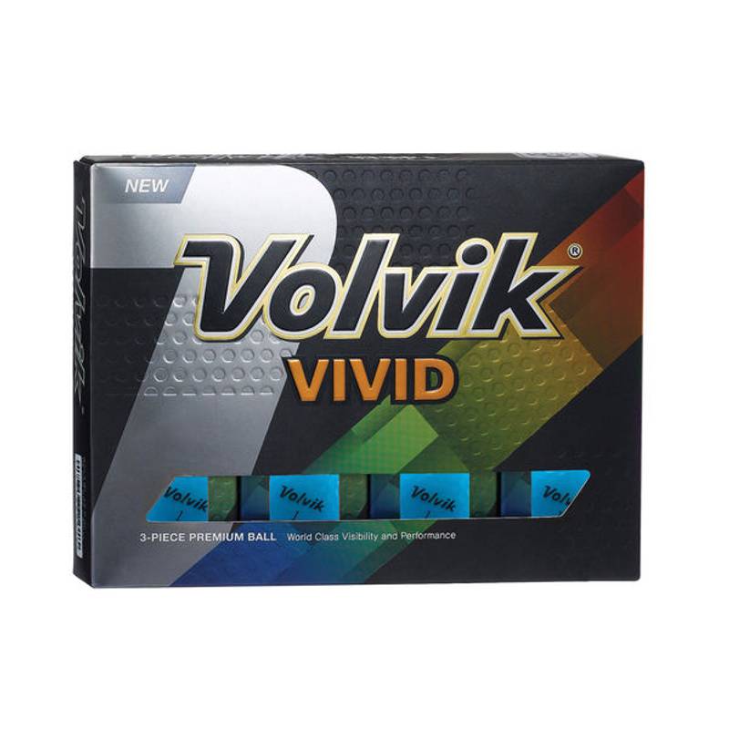 Obrázok ku produktu Golf Balls Volvik Vivid - blue, 3 - pack