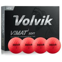Obrázok ku produktu Golfové loptičky Volvik Vimat Soft - červená, 3 -balenie